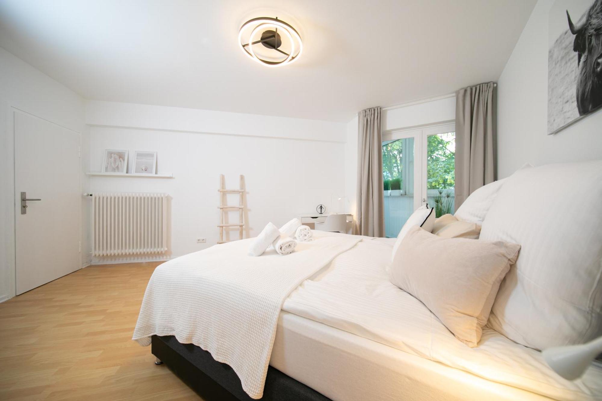 Appartement Bright - Zentral Mit Kueche - 65 Sqm - Messe Düsseldorf