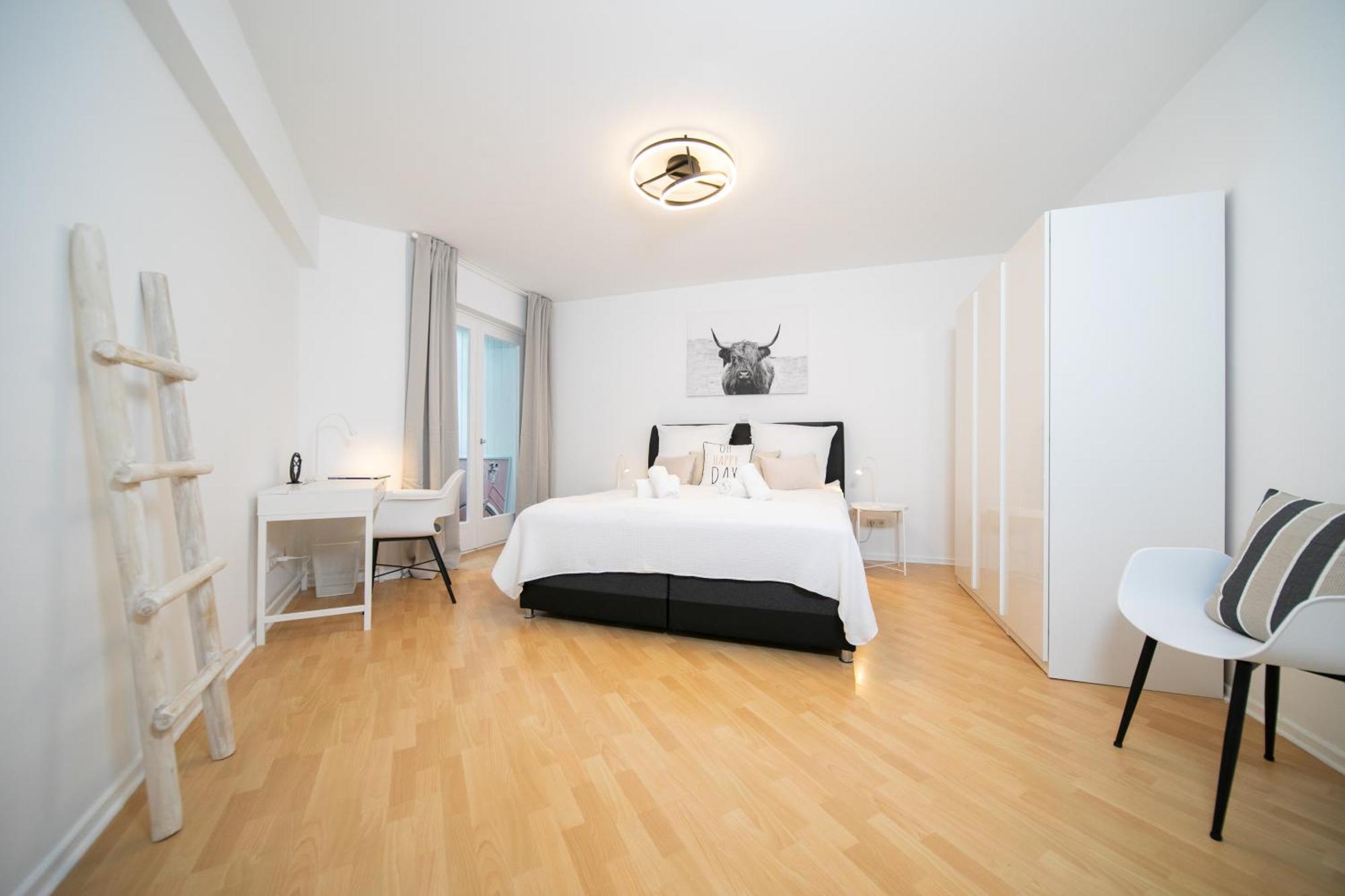 Apartment Bright - Zentral Mit Kueche - 65 Sqm - Messe